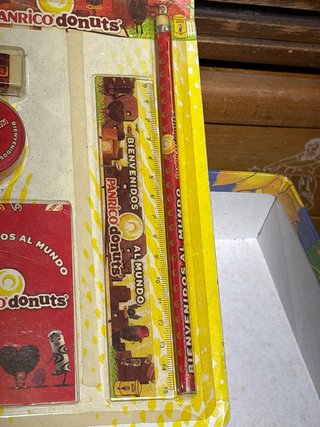 Set escolar Panrico Donuts sin abrir