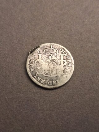 Moneda 1 Real Carlos IV 1799 Potosí