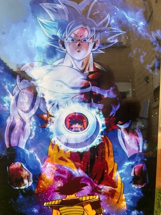 Lámina Dragon Ball Super Goku Ui A3