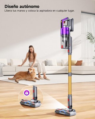 Aspiradora Inalámbrica Potente 600W