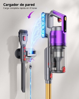 Aspiradora Inalámbrica Potente 600W