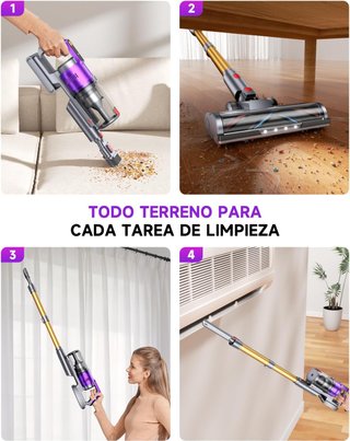 Aspiradora Inalámbrica Potente 600W