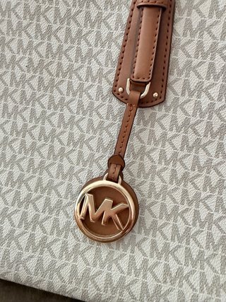 Bolso Tote Michael Kors Original Beige/Marrón