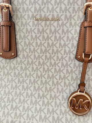 Bolso Tote Michael Kors Original Beige/Marrón
