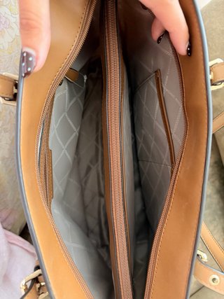 Bolso Tote Michael Kors Original Beige/Marrón