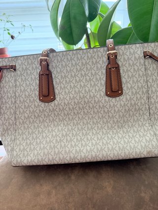 Bolso Tote Michael Kors Original Beige/Marrón