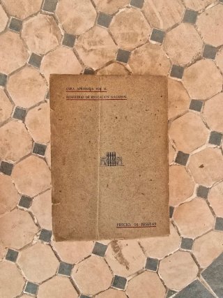 Libro antiguo Matemáticas 7º Bachillerato – 1945