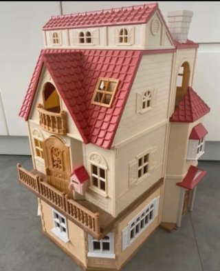 Casa Sylvanian Families con luz