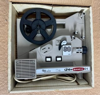 Proyector Cine Bianchi C-1 Super 8