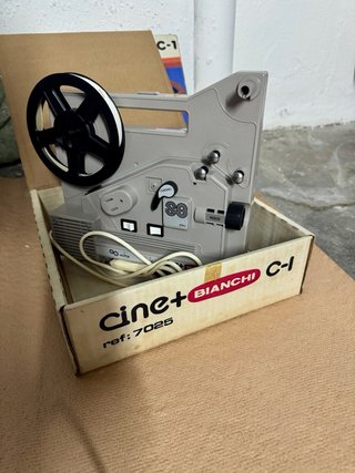 Proyector Cine Bianchi C-1 Super 8
