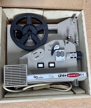 Proyector Cine Bianchi C-1 Super 8