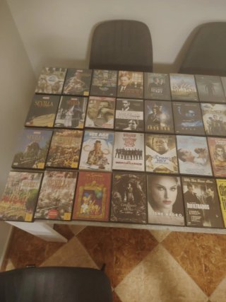 Lote de DVDs variados