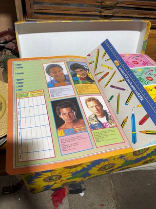 Superpop carpeta año 86-87