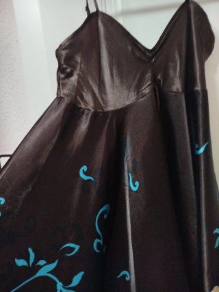 Vestido vaporoso estampado