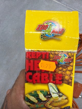 Cable Calentador Reptiles