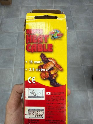 Cable Calentador Reptiles