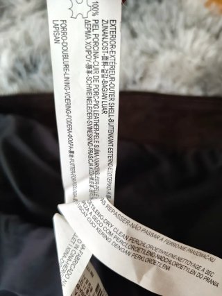 Chaqueta Zara Ante Flecos Marrón