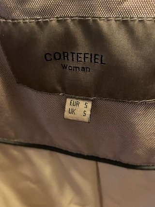 Abrigo Cortefiel Marrón Mujer