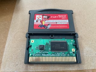 Crash Bandicoot Advance Nintendo Game Boy Advance