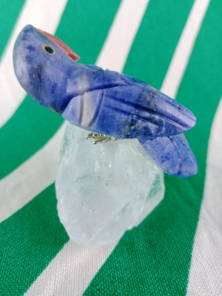 Loro Azul Mineral Natural