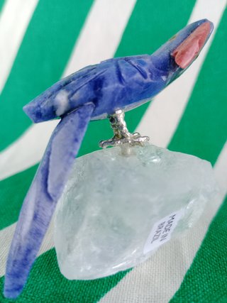 Loro Azul Mineral Natural