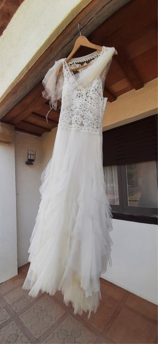 Vestido de Novia Blanco roto