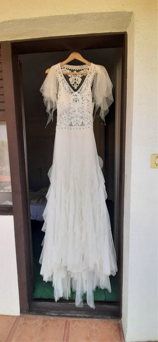 Vestido de Novia Blanco roto