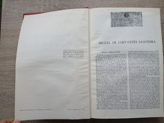 Libro Antiguo Don Quijote de la Mancha