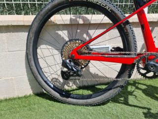Bicicleta TREK SUPERCALIBER 9.7 Mejorada. Talla M