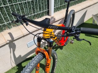 Bicicleta TREK SUPERCALIBER 9.7 Mejorada. Talla M
