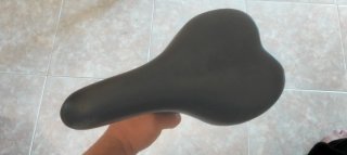 Sella bici nera
