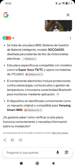 Placa BMS UR18650-26EE