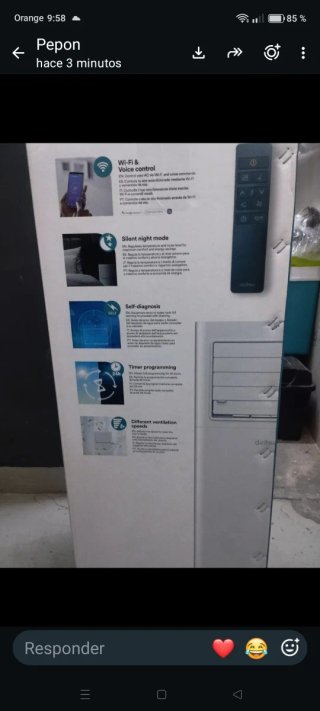 Aire Acondicionado Portátil Daitsu APD-09FX