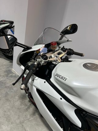 Ducati 959 Panigale Blanca
