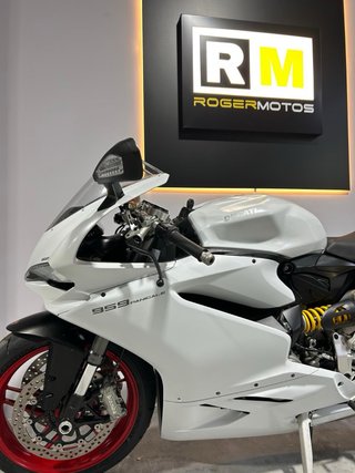 Ducati 959 Panigale Blanca