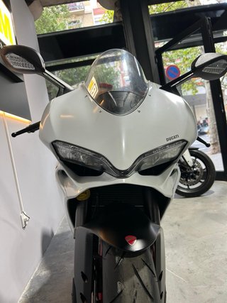 Ducati 959 Panigale Blanca
