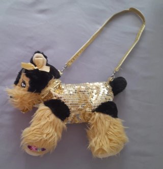 Bolso infantil fresas y panda
