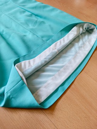 Vestido y Chaqueta Turquesa Talla M