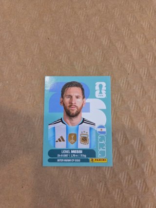 Cromo Messi Mundial FIFA 2026 Argentina