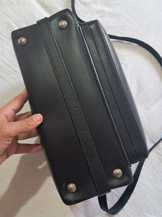 Bolso de piel de cámara