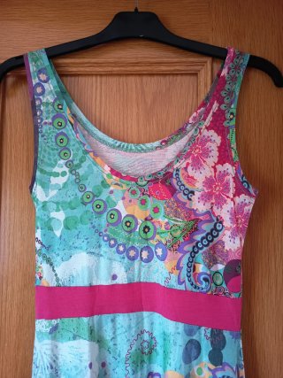Vestido Desigual Talla S Multicolor