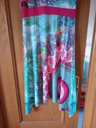 Vestido Desigual Talla S Multicolor