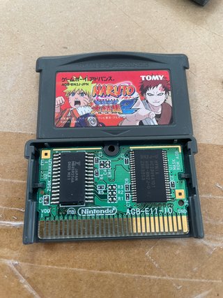 Naruto Gekitou Ninja Taisen 2 Nintendo Game Boy Ad