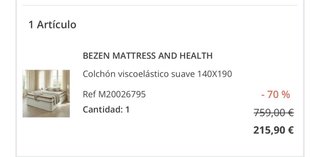 Cama Maisons du Monde Beige y Madera