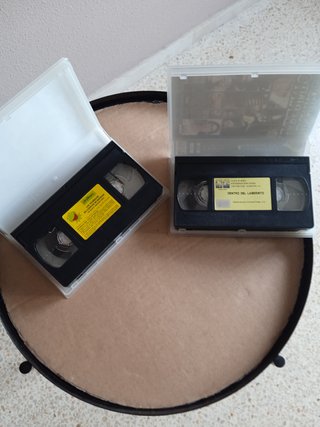 2 Películas VHS Familiares (Español)