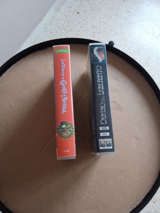 2 Películas VHS Familiares (Español)