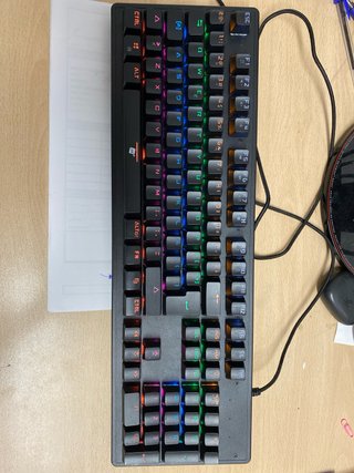 Teclado Mecánico Español Switch Azul