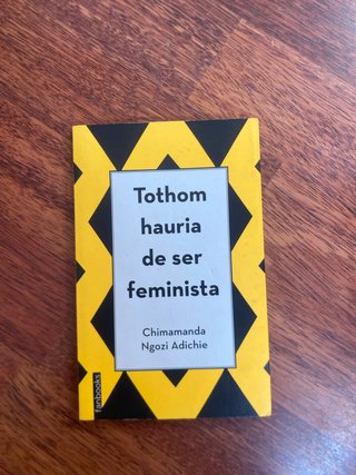 Tothom hauria de ser feminista