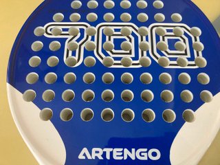 2 Raquetas Pádel Artengo 700 Azul