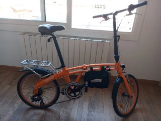 Bicicleta Plegable Citizen Naranja